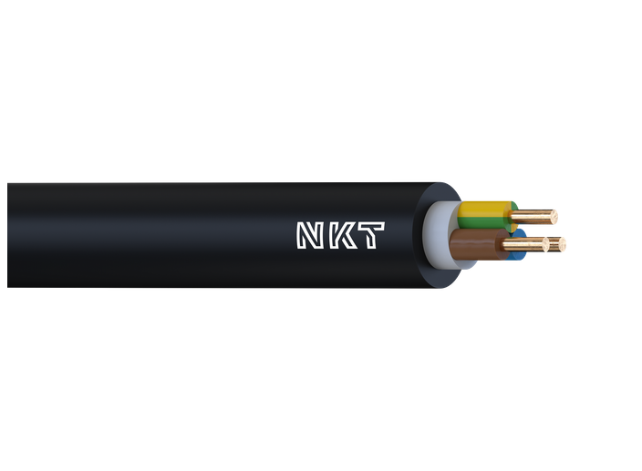 Starkstromkabel NYY-J 5x6 Mm² – 15 Meter Schwarz, Erdkabel Für Außen- & Untergrundverlegung, VDE-zertifiziert